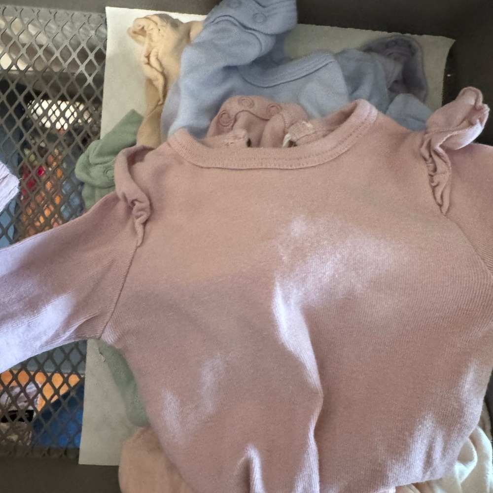 Honest Baby Organic Ruffle Onesies